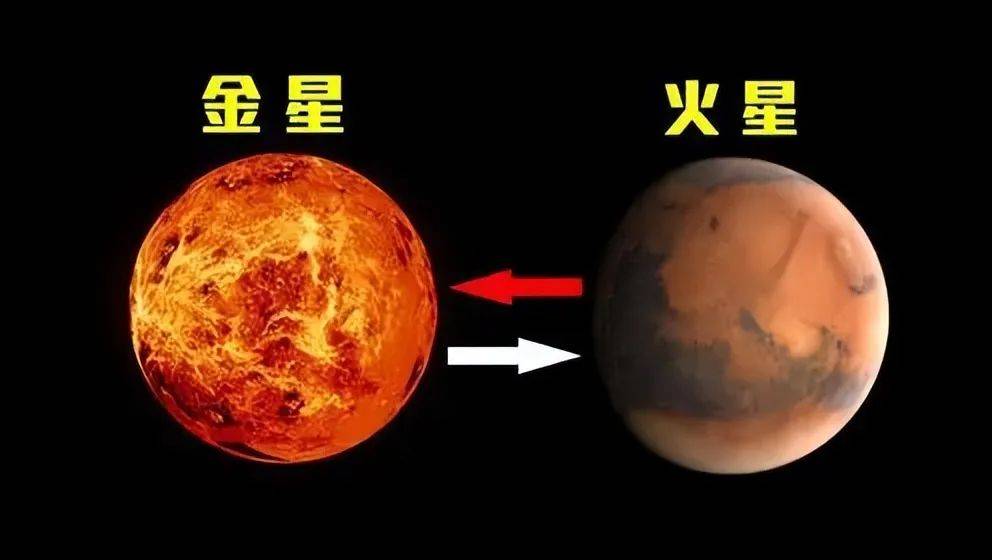 金星上的火山图片