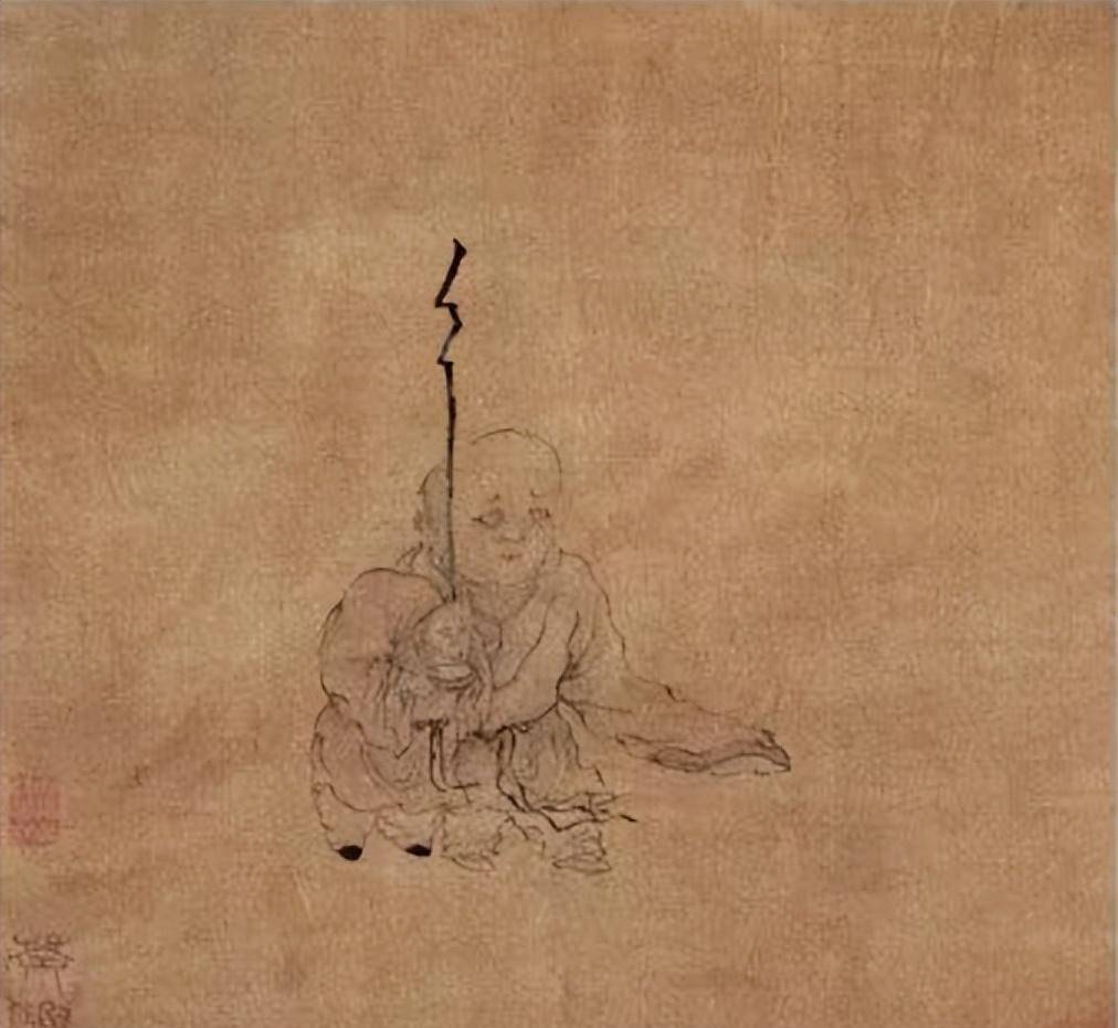 清朝画家天生绿瞳,自称能见"鬼",还将样子画了下来