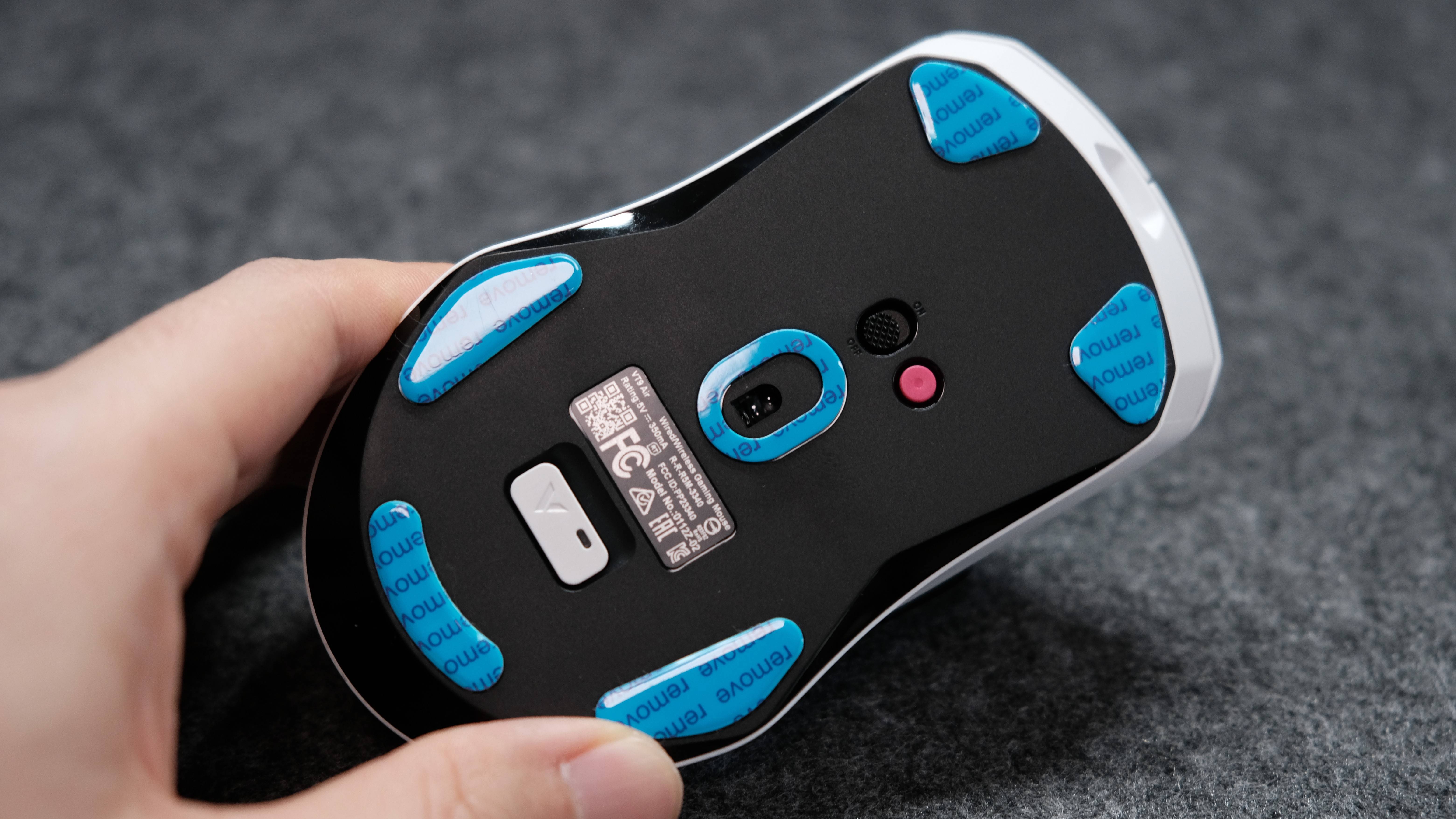 小巧便携的雷柏vt9 air,拥有更胜vt9系列的全部优势_鼠标_接收器_电量