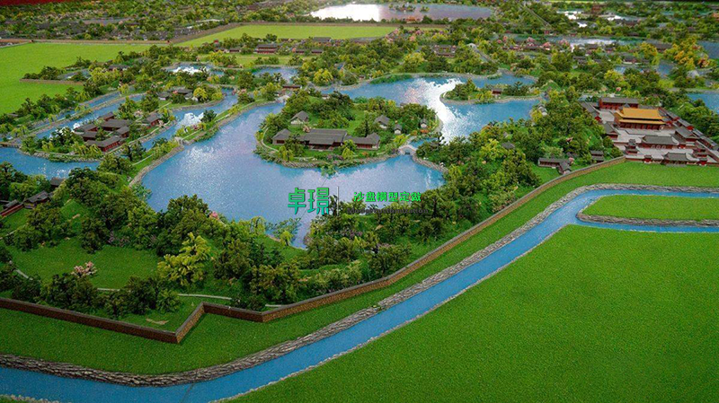 园林景观沙盘模型制作公司,园林沙盘模型制作厂家_进行_建筑_规划