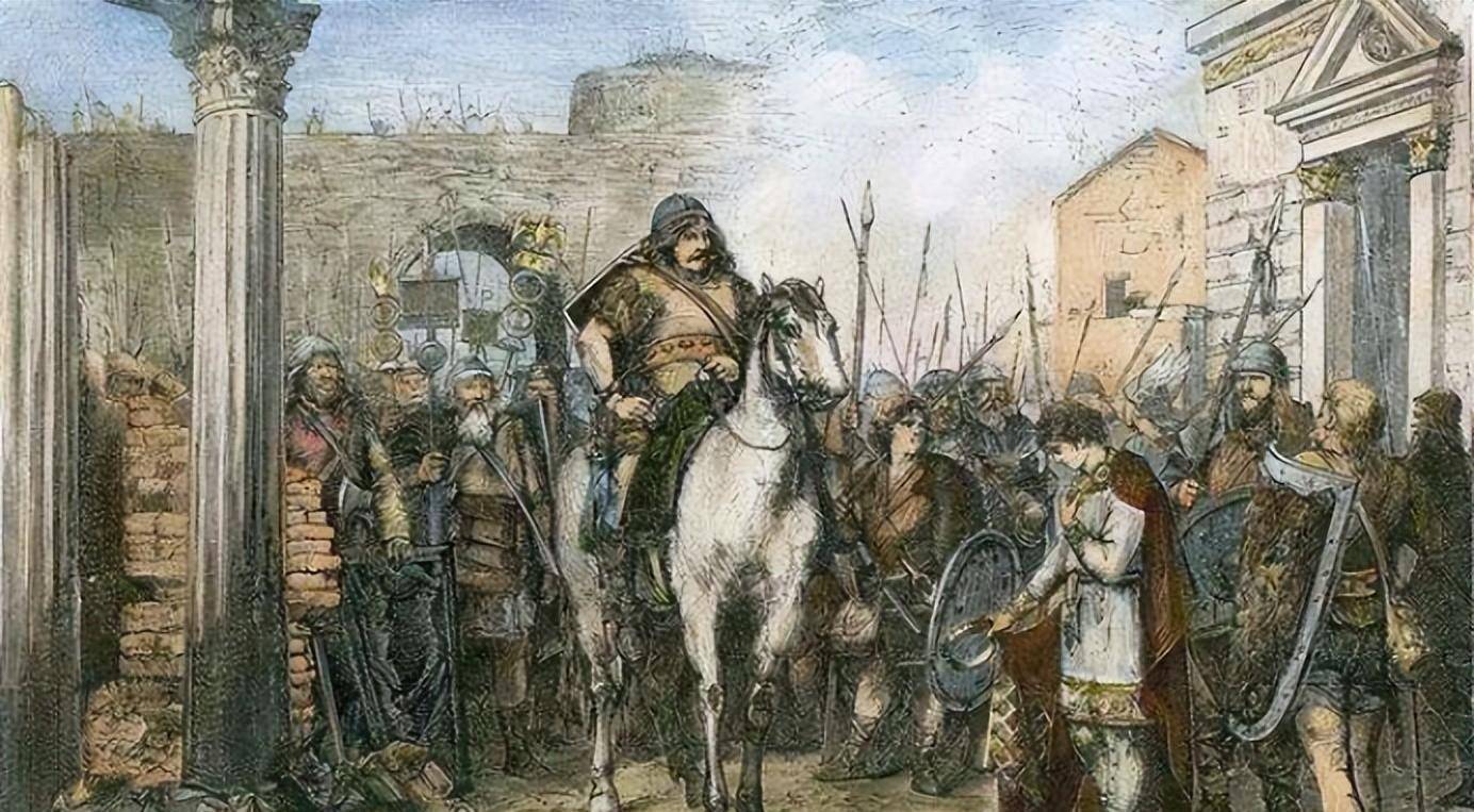 最早入侵罗马的哥特人,两次瓜分西罗马地盘,最终为何会失败?