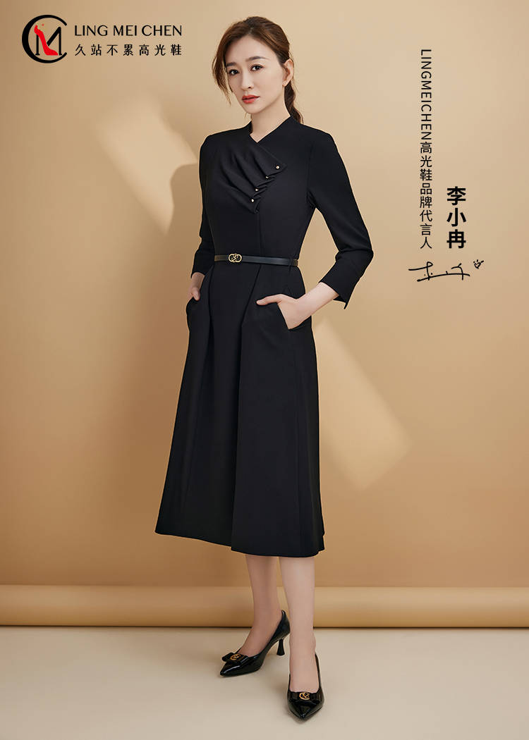 lingmeichen灵梅陈高光鞋首位品牌形象代言人李小冉_时尚_女性_气质