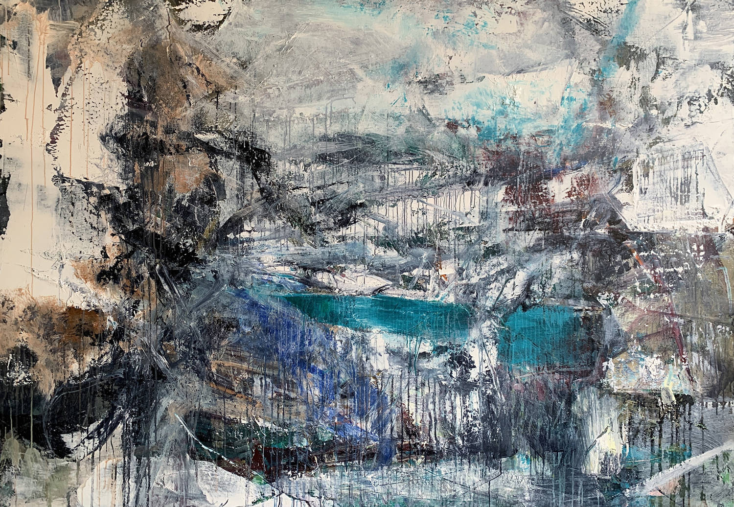 陈明华油画:色彩斑斓映人生,哲理深邃触心灵_作品_生活_先生