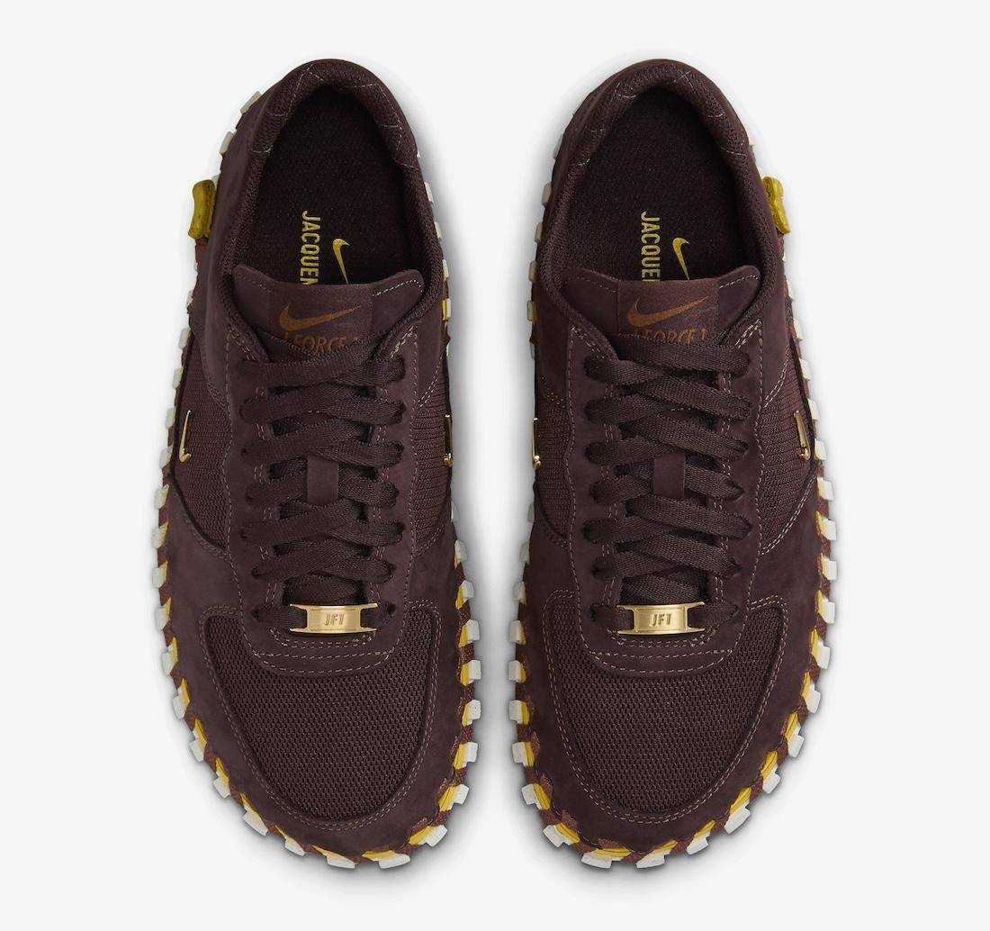 nike 和jacquemus联手打造 j force 1联名鞋,融合了