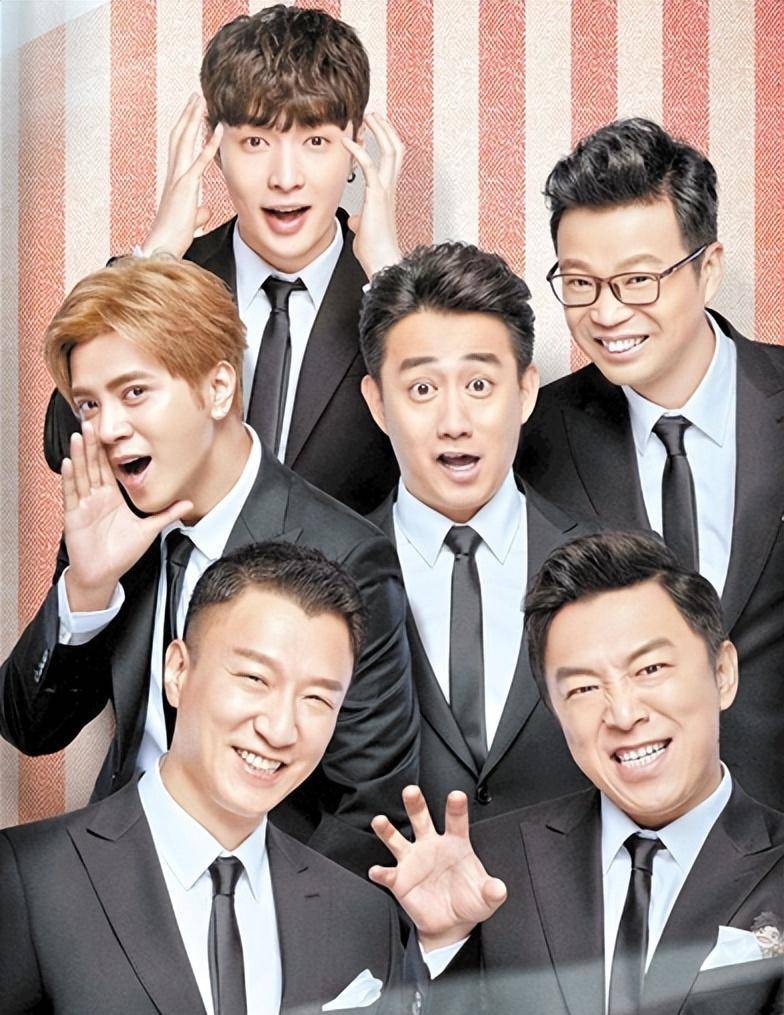 在《极限挑战》里,黄渤,孙红雷,黄磊,罗志祥,王迅,张艺兴组成"极限