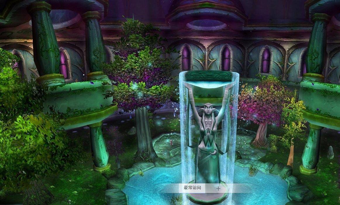 魔兽世界故事,暗夜精灵建立起的达纳苏斯是个幽静美丽的城市_兰德