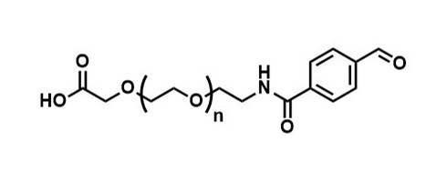 aa-peg-df,benzaldehyde-peg-aa 具有胺反应性醛基的位点特定peg衍生