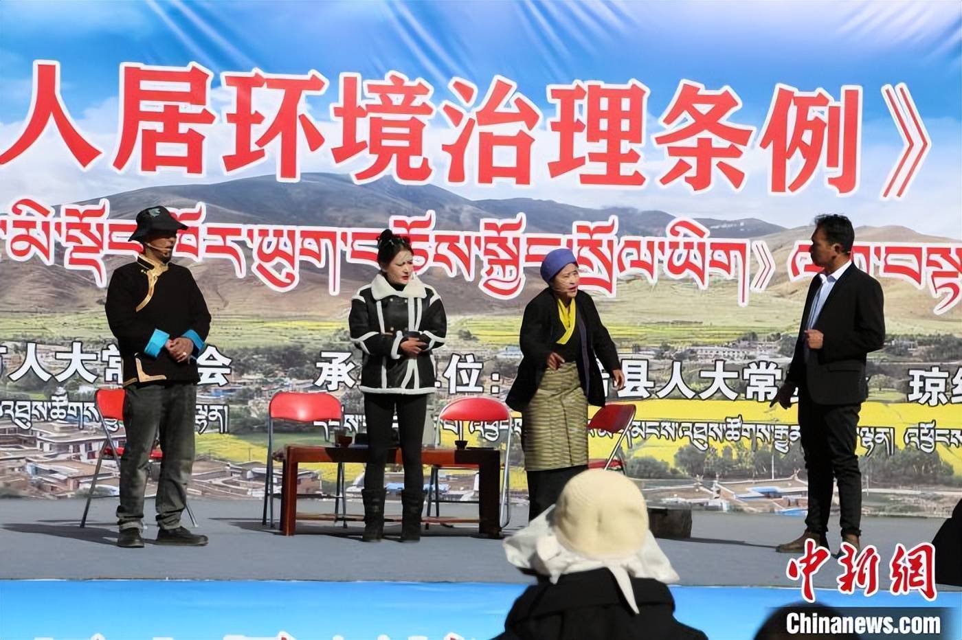 次旦卓嘎 摄2021年琼结县投入1240万元人民币在昌嘎村实施了农村人居