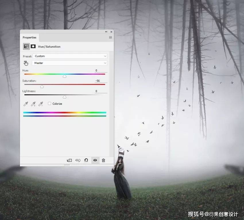 ps软件技巧逆转森林_步骤_调整_图层