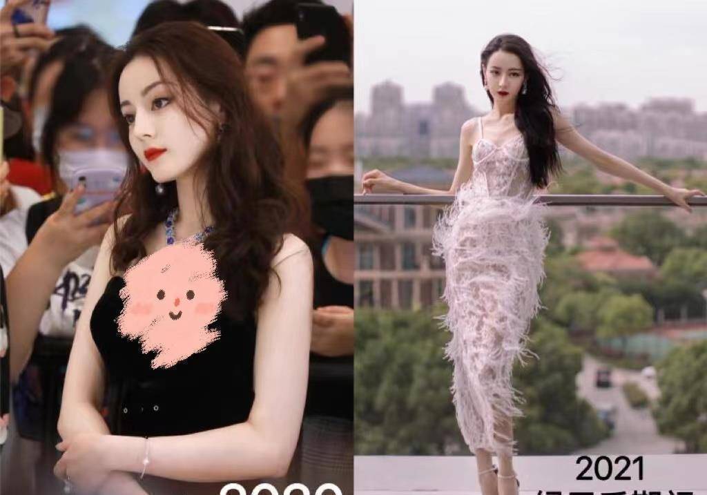 迪丽热巴暴瘦后颜值降低?