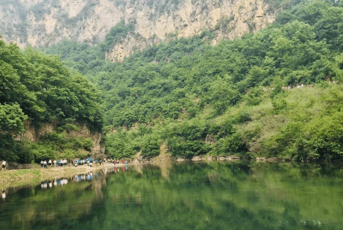 这个地方就是蟒河生态旅游区.