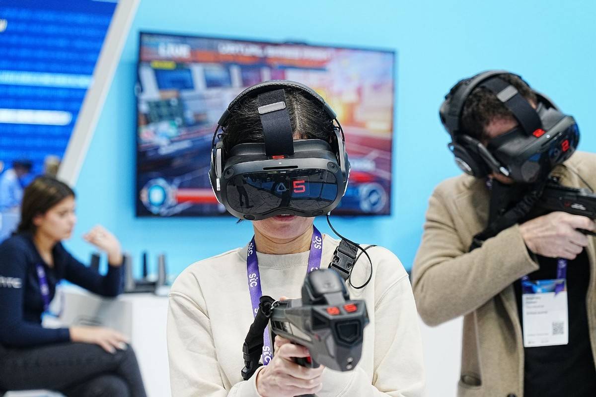 htc vive携企业版vive xr精英套装亮相mwc 2024