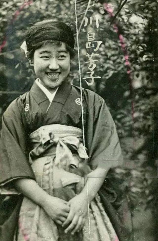 "东方女魔"川岛芳子真容曝光,全龅牙,枪毙时被打成"筛子"_中国_日军