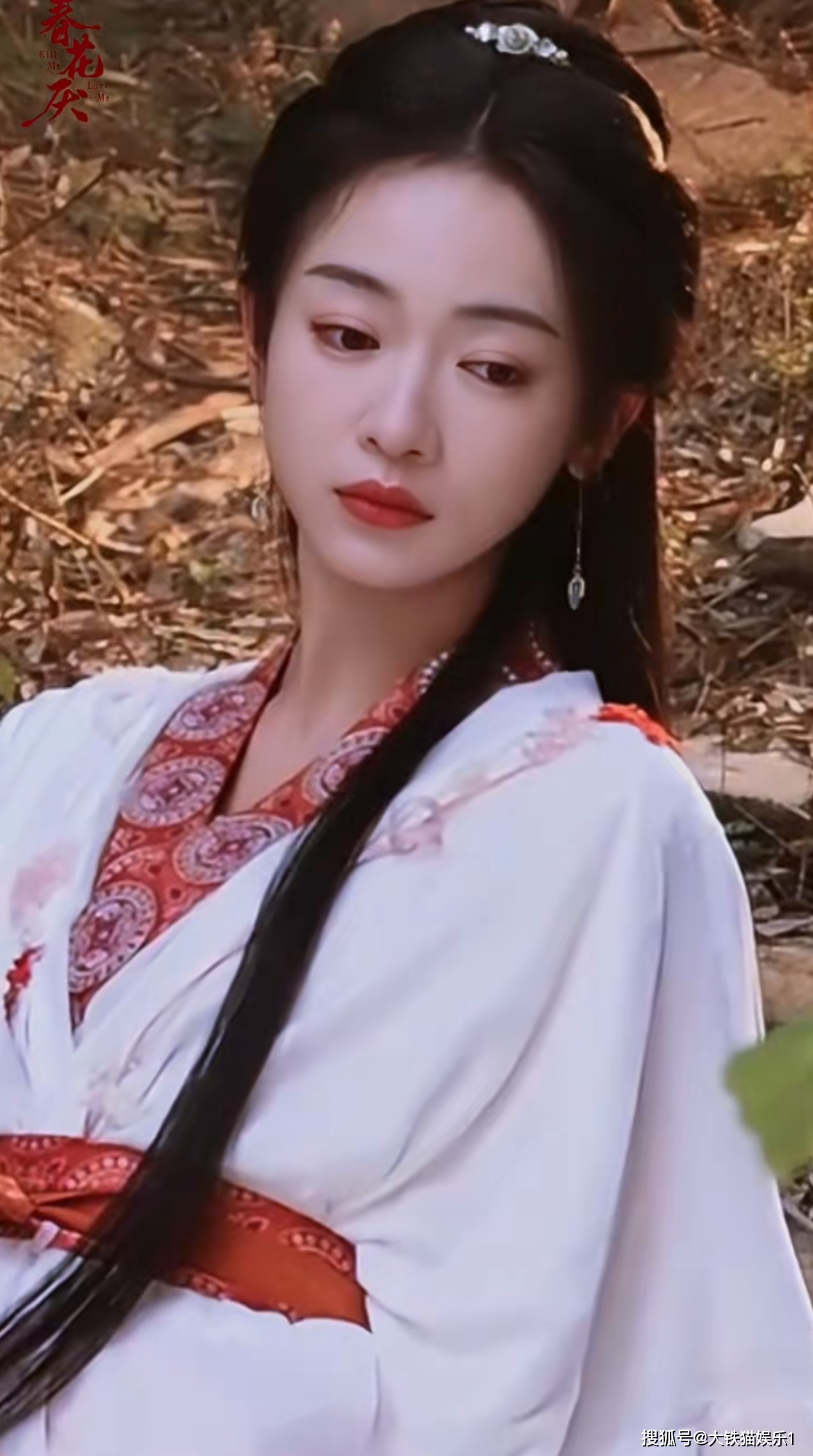 完全理解于正了,若是这个造型演魏婴珞,吴谨言就不会像吉娃娃了_璎珞