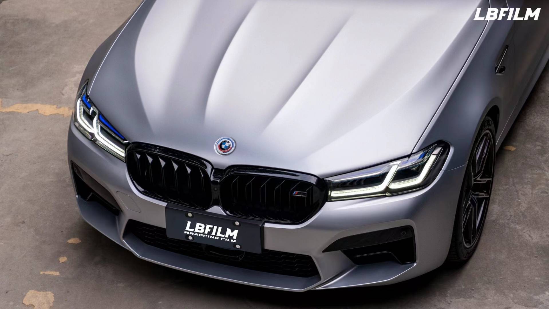 宝马m5-lb改色膜超亚极光银, 简约而不简单_搜狐汽车_搜狐网