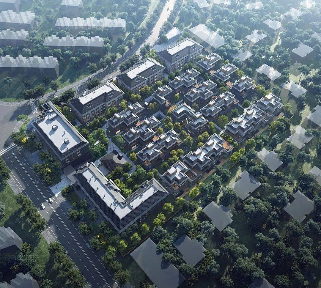 项目位于上海动物园东边,西郊宾馆的南侧,被众多高端别墅小区包围