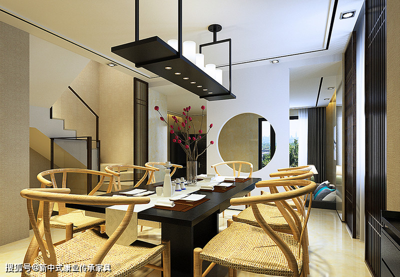 新中式风格|寓古于今,诠释着东方古韵_空间_元素_设计