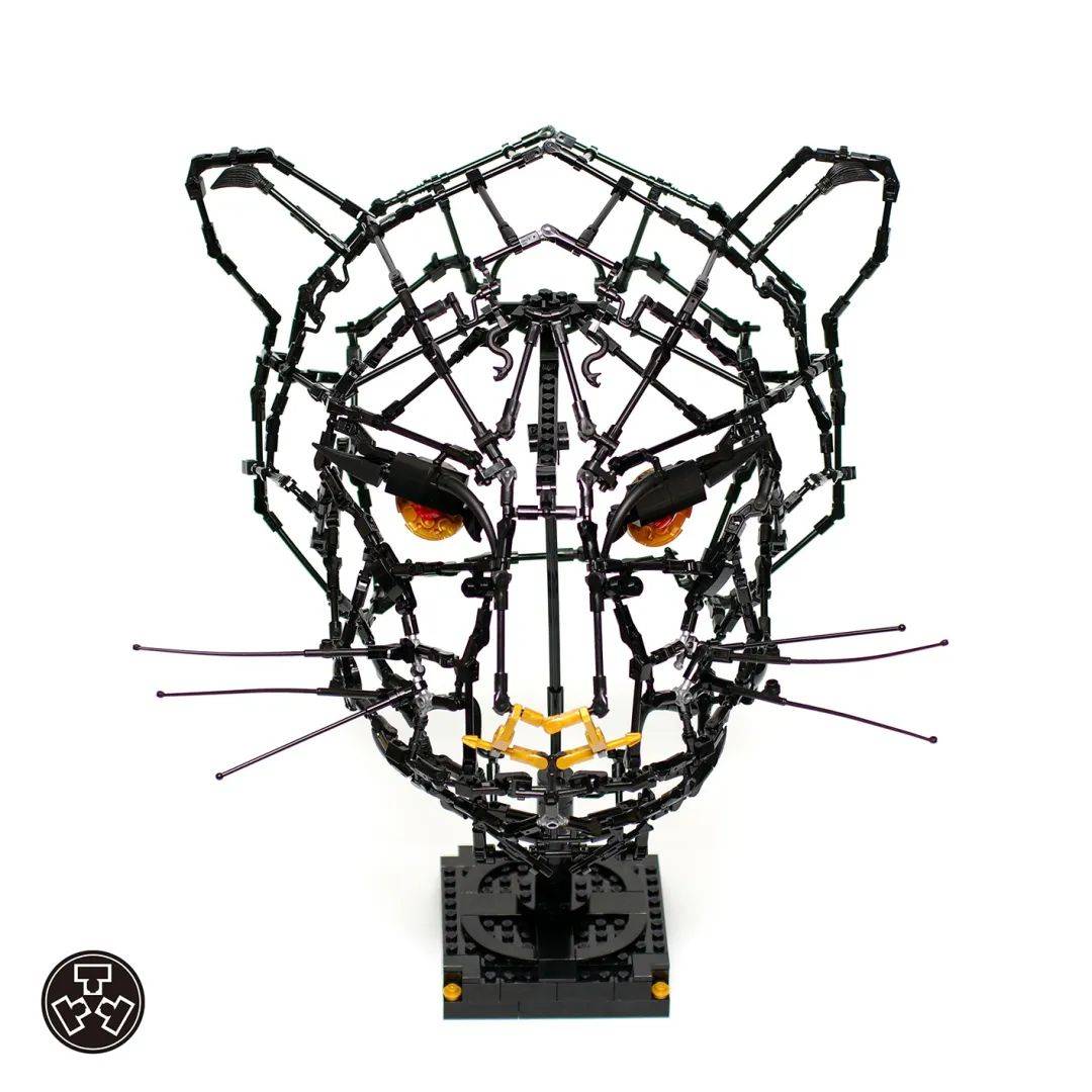 640】作品名称:beautiful black panther bust作者:凸凸凸top 2《变形