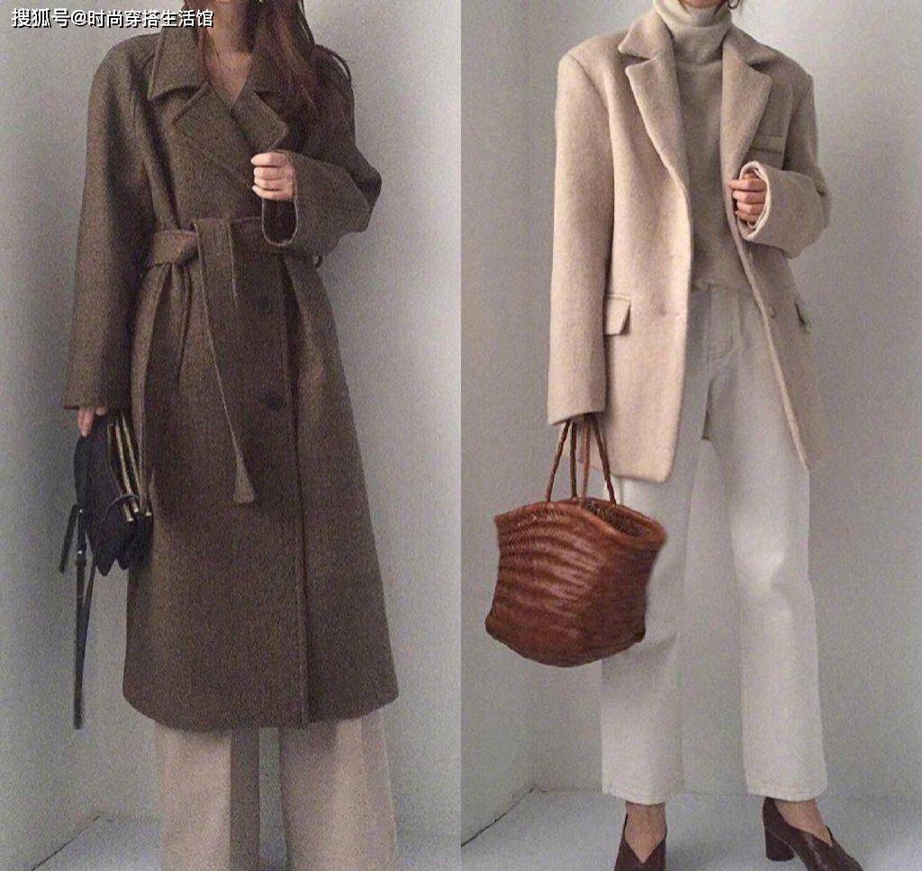 原创如果你不是很高冬天穿大衣建议这样搭配时髦不臃肿
