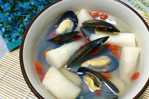 这海鲜我见到必买,营养价值高,价格不贵,3月不吃真可惜_淡菜_山药