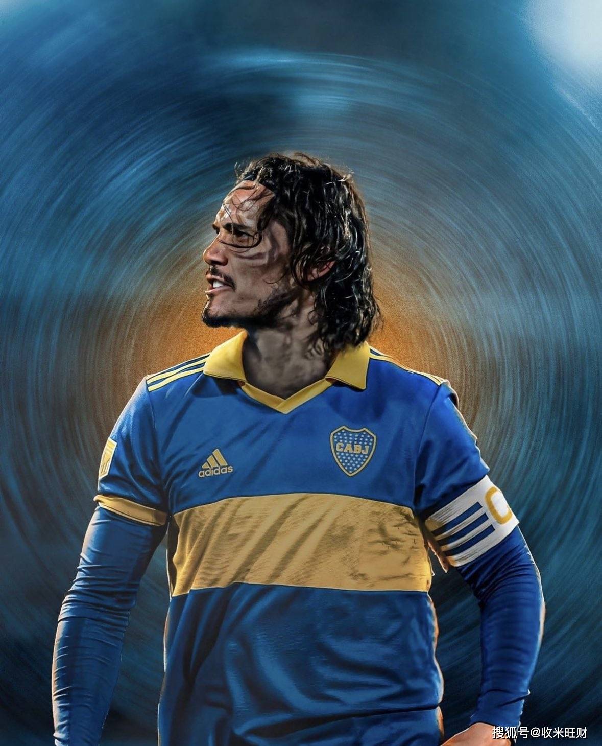 卡瓦尼16分钟内完成帽子戏法,助博卡青年3-2取胜