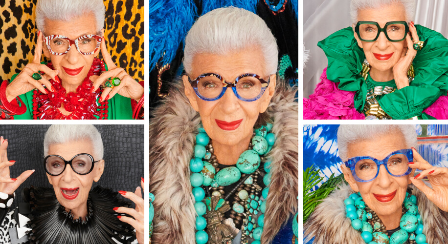 83岁走红,97岁出道当模特,100岁推出自己的联名设计_艾瑞斯_工作_carl