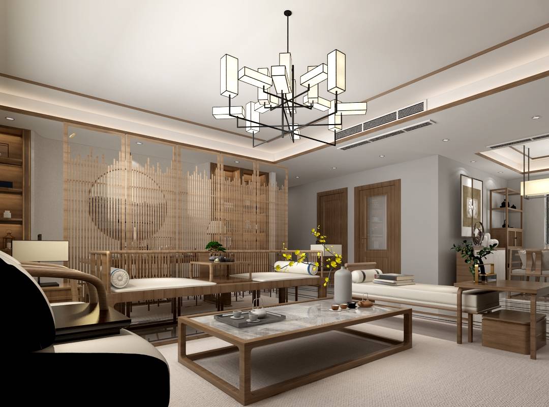 145平三室两厅新中式装修,清雅,端庄,内敛_传统_风格_装饰