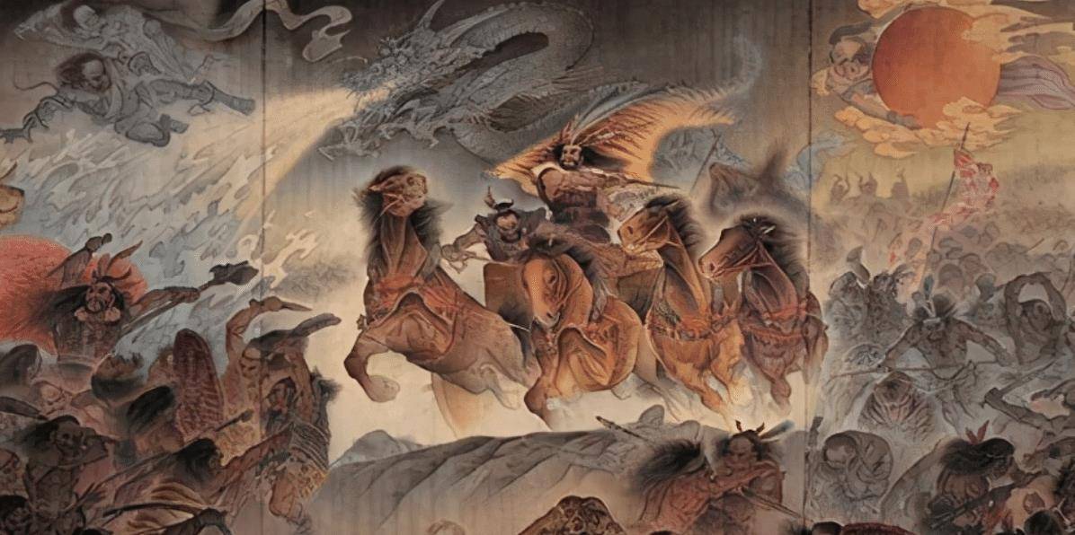 原创涿鹿之战如同上古文明的高科技战争难道文明倒退了