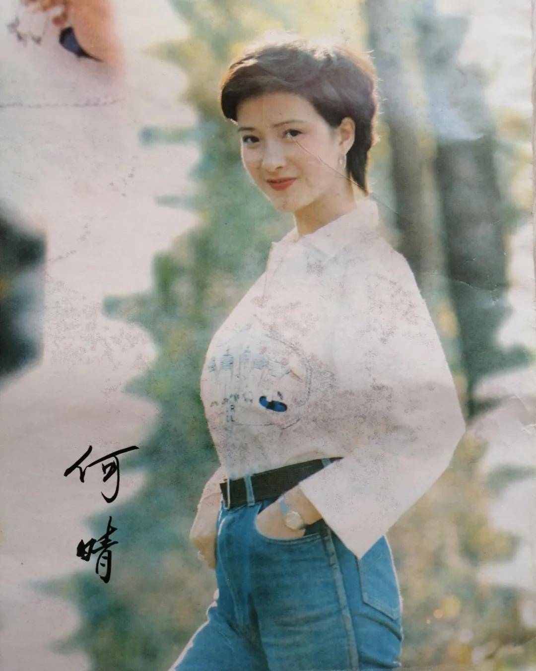 何晴,是唯一演遍四大名著的女星,被称为"第一古典美人".