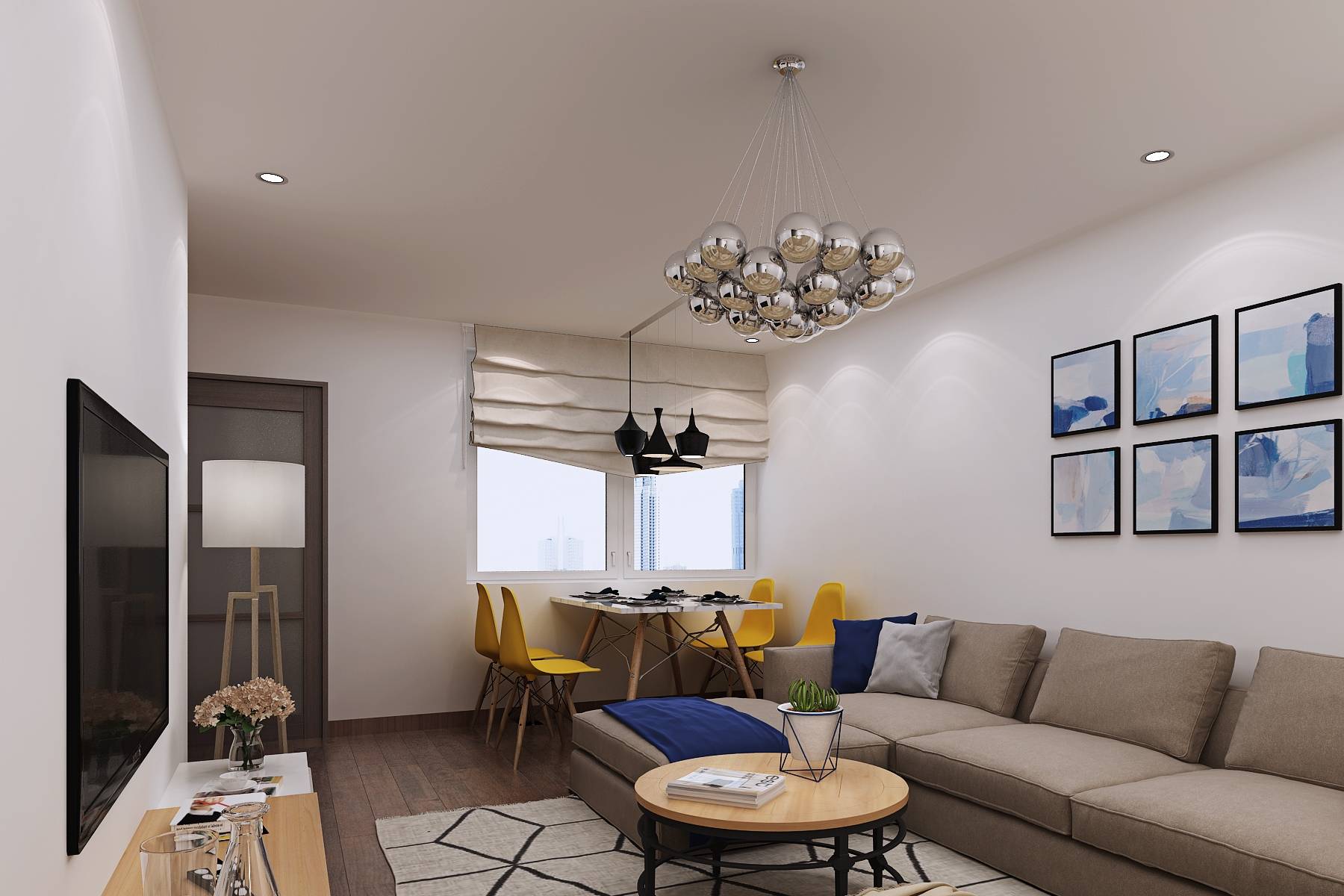 原创8万块钱装修的70平米的房子简约风格简直太美了金发里装修