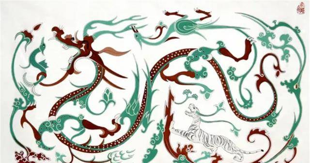 西汉古墓发现国宝,出土时仍保存良好,专家:堪比敦煌的壮丽史诗_壁画