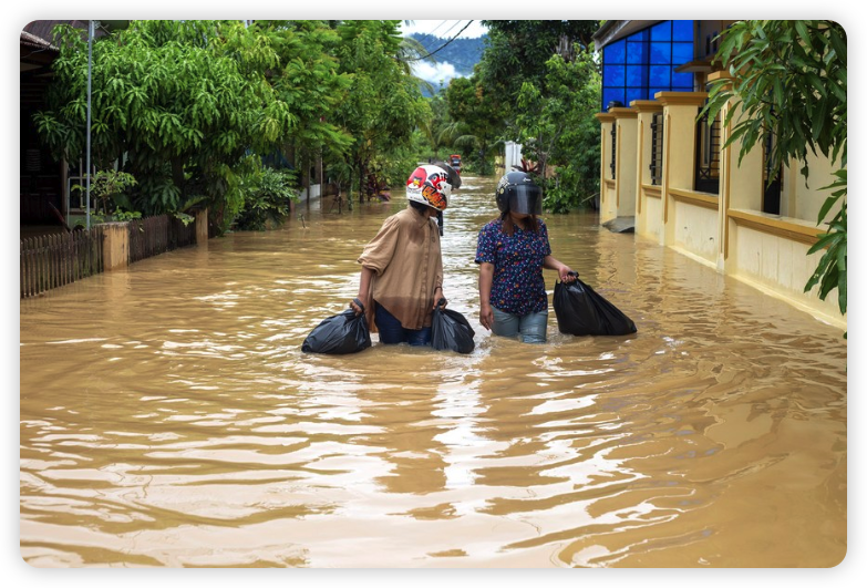 印尼西苏门答腊天博洪灾致3死10失踪