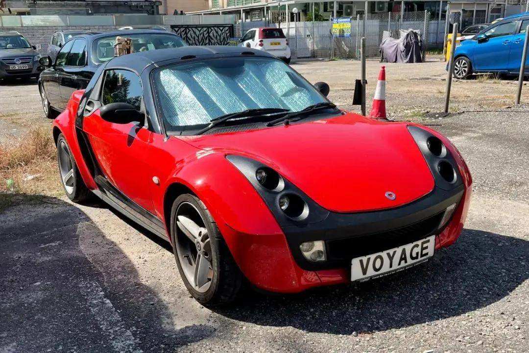 能够吓哭小孩 丨 稀有的smart roadster 452型_搜狐汽车_搜狐网