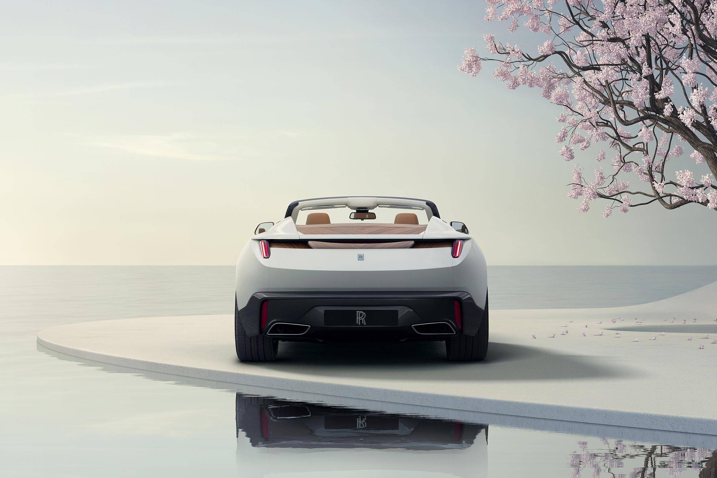 劳斯莱斯敞篷跑车来了,配12缸发动机,这造型也太帅了吧?