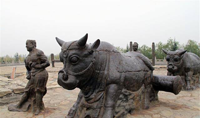 铁牛_蒲津渡_古代