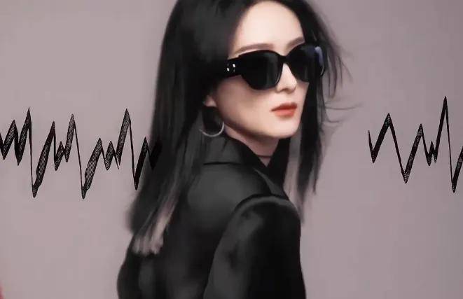 赵丽颖银白挑染造型,又酷又飒变冷面特工,搭配墨镜酷劲儿十足!