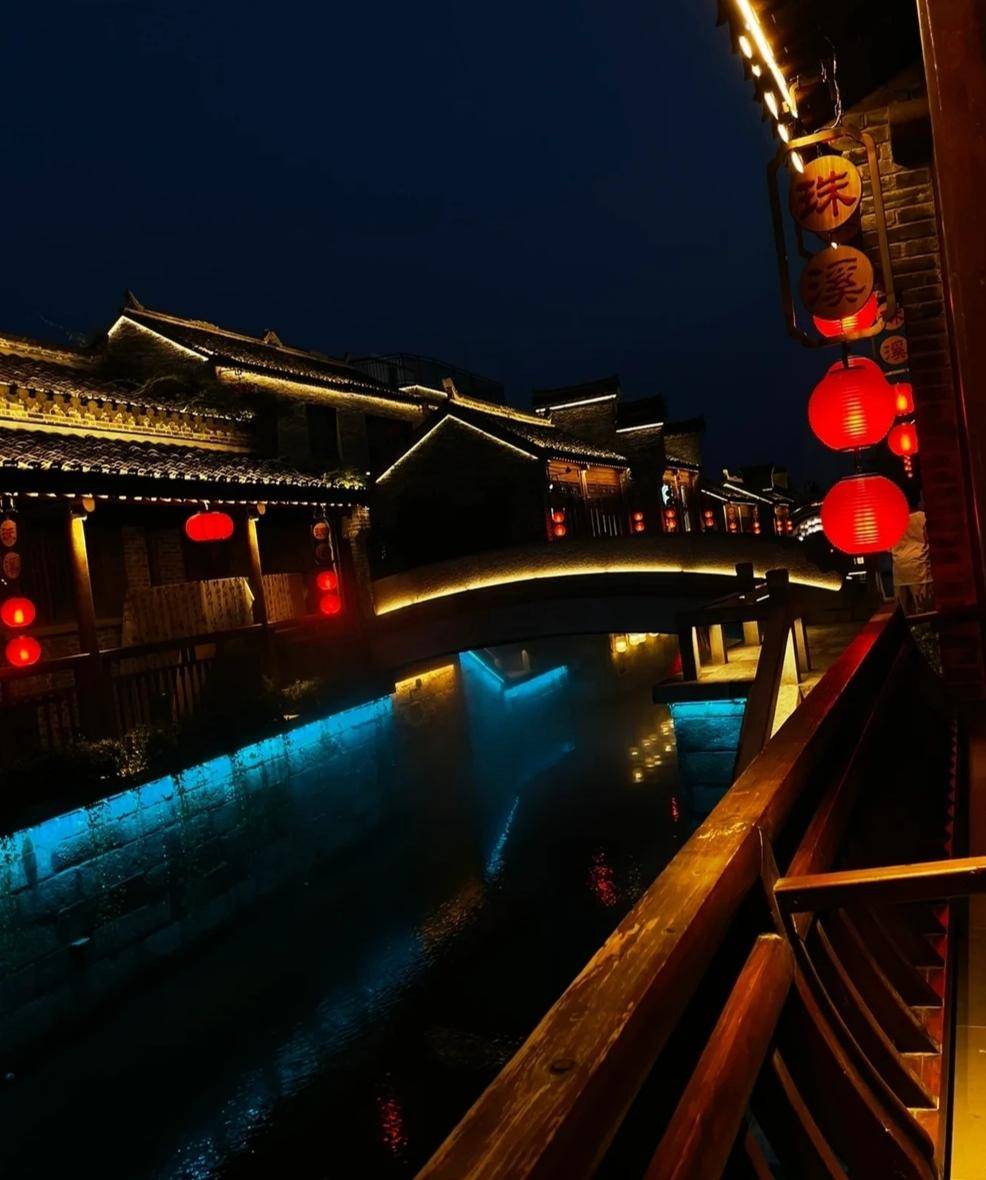 原创江苏盐城珠溪古镇令人无比的流连忘返