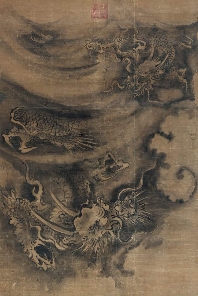 二月二龙抬头:赏名家笔下的龙画_龙的_墨龙_佚名