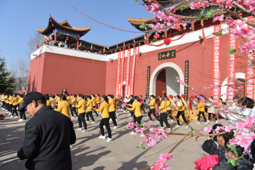 王母山庙会图片