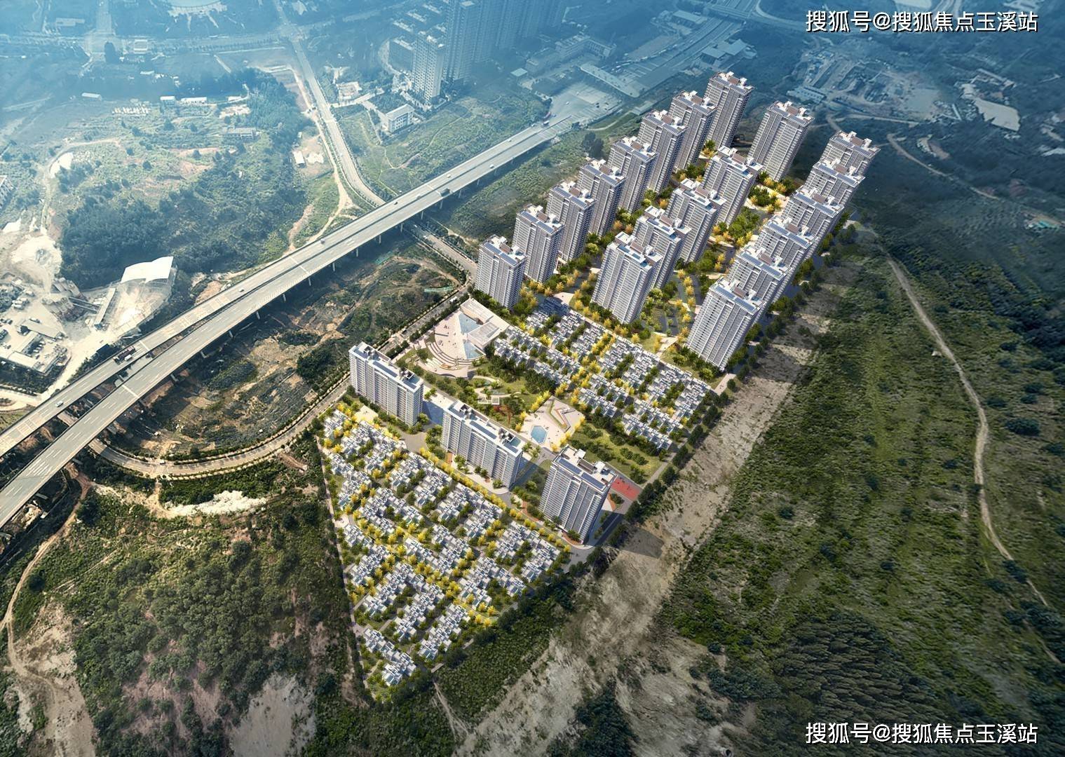 昆明楼市新楼盘中建金科向山的岛合院怎么样北部山水新城终于有合院了