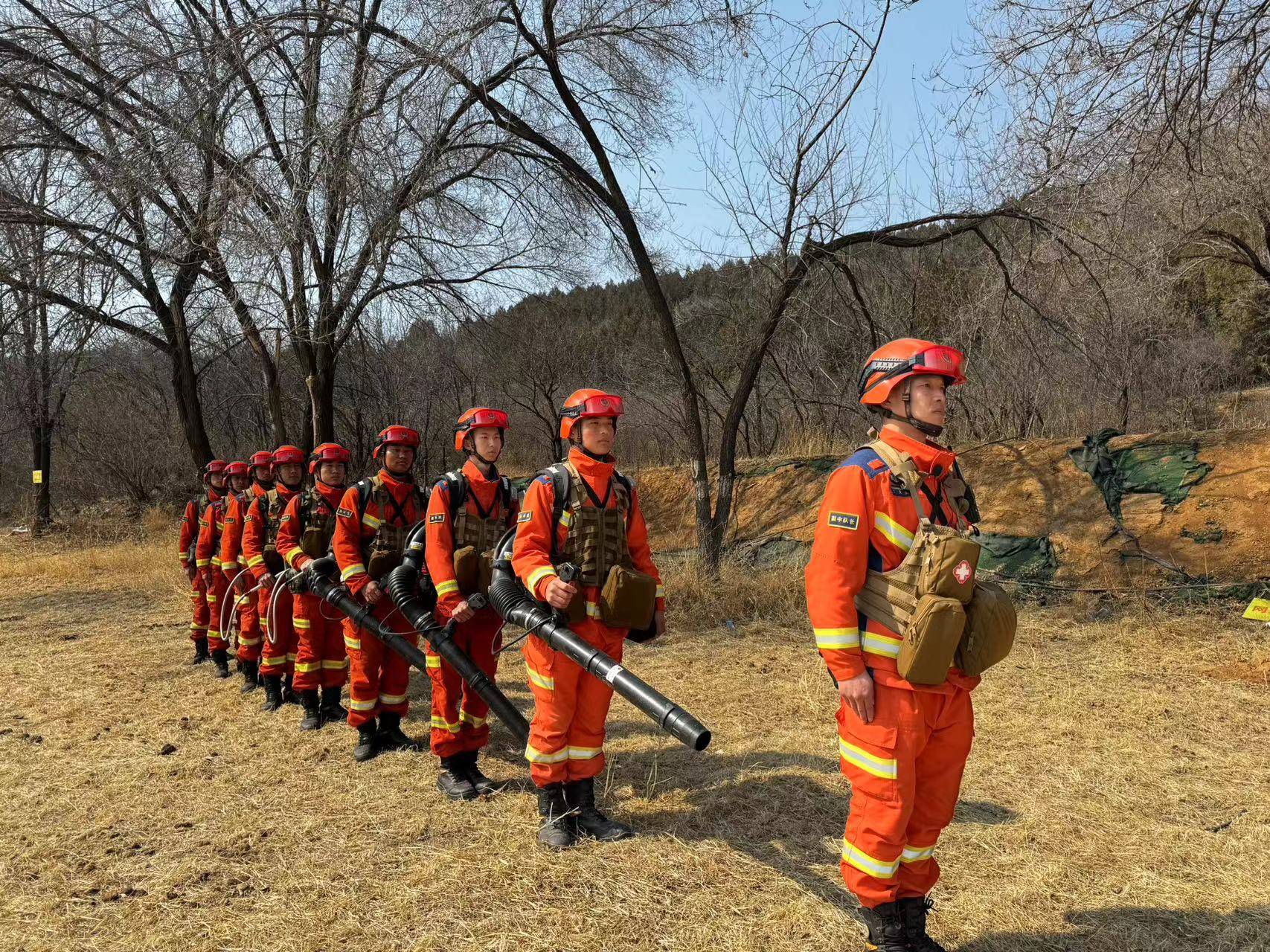 森林消防员孙燕华:日行四万步稀松平常,守护绿水青山绝不放松