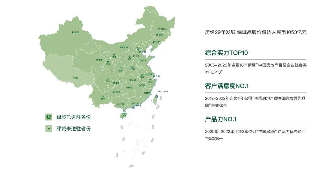 中国房地产百强企业综合实力top10"29年来,绿城在全国覆盖近200个城市