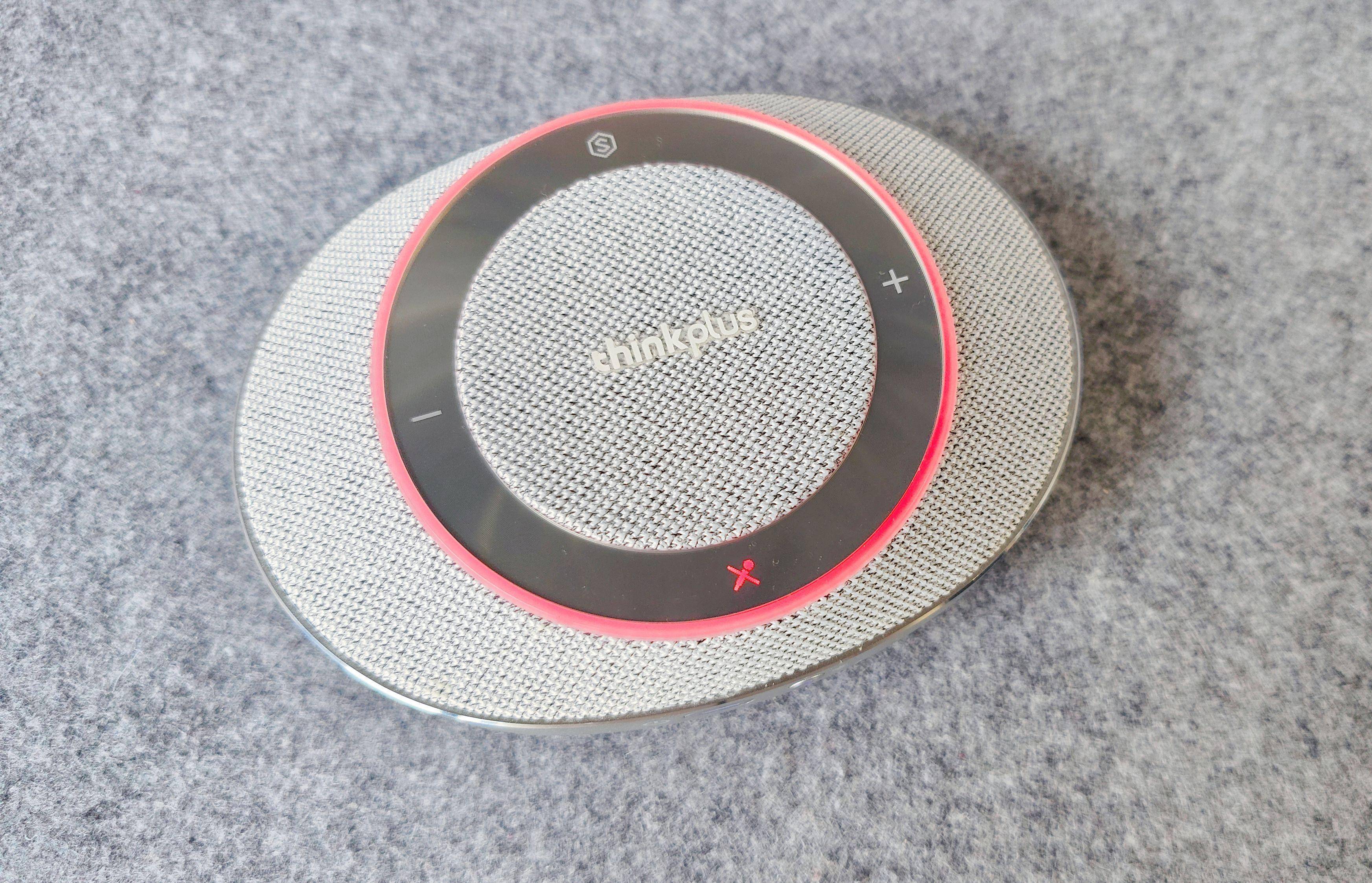 办公必备神器-ThinkPlus Pocket Plus口袋会议麦克风音箱