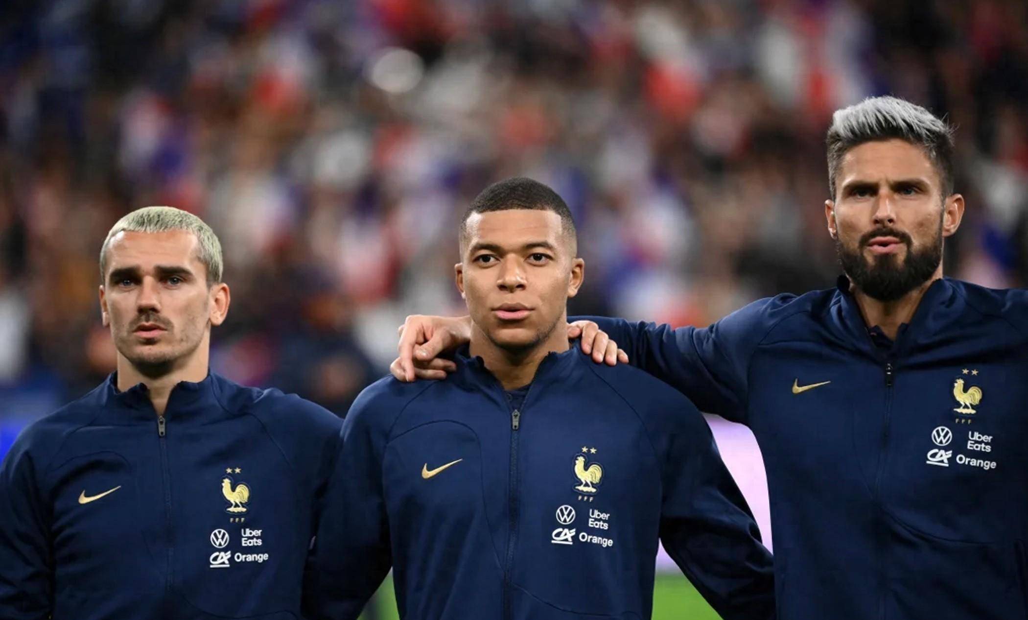 原创法媒亨利打算优先征召姆巴佩吉鲁格列兹曼参加奥运会