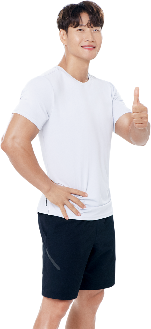 由著名健身达人,韩国艺人金钟国代言,更是很好地传递出韩国extreme