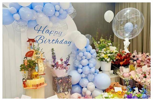 刘诗诗37岁生日庆典,梦幻布置,幸福分享._生活_祝福_魅力