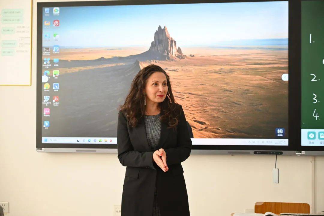 图说河外西班牙王国驻华大使到河北外国语学院交流访问