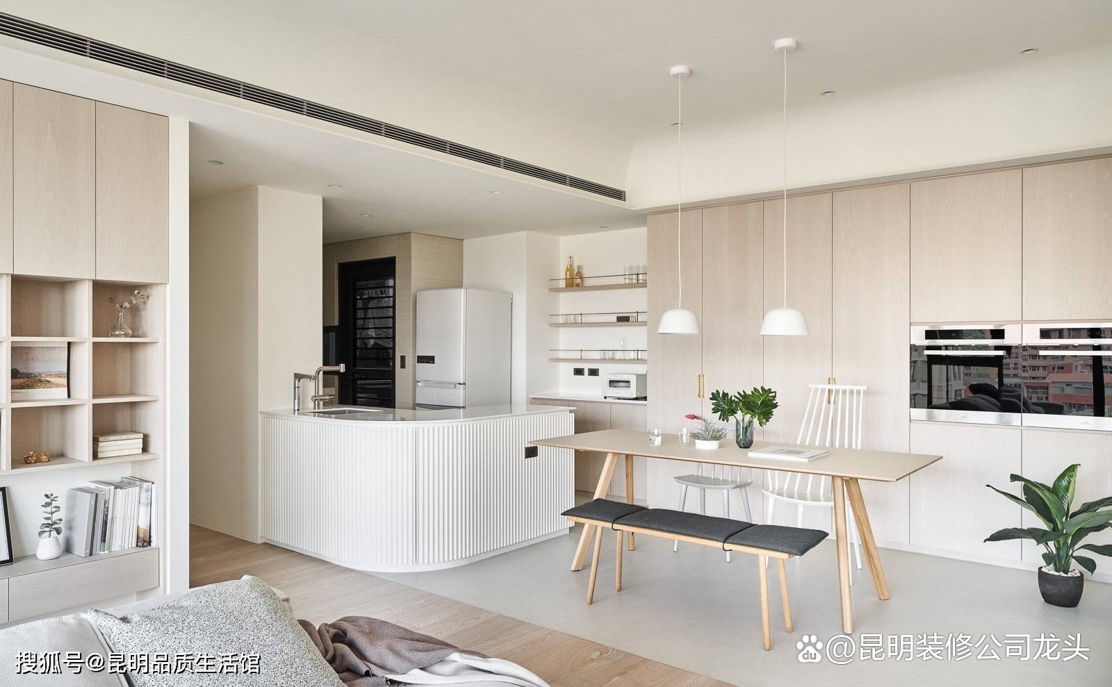 昆明装修公司分享清新色北欧风格效果