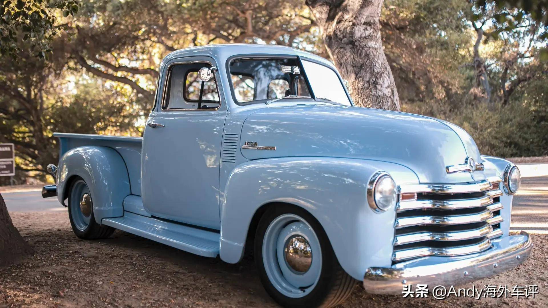 换装6.2升v8,看似萌萌的复古皮卡,其实是台性能猛兽