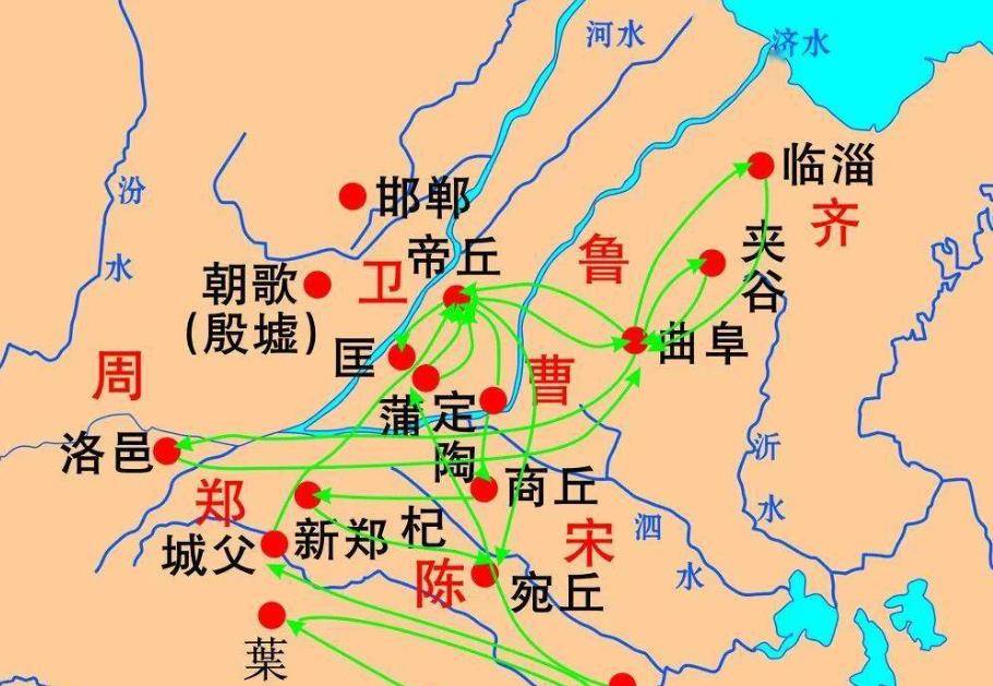 原创春秋十三代诸侯王之陈国舜帝之后周朝最早被分封的诸侯国